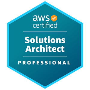 AWS Certified Solutions Architect Professional certification