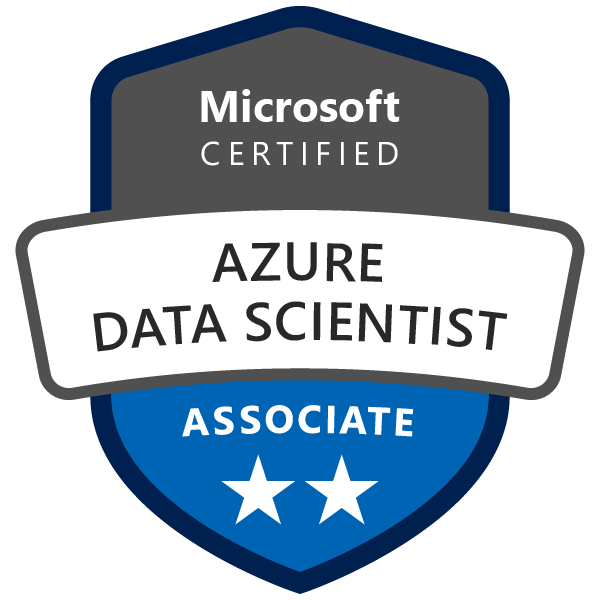 Azure Data Scientist Associate certification