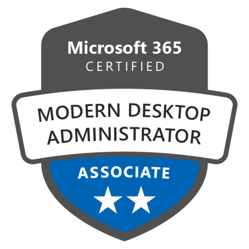 Modern Desktop Administrator Associate certification