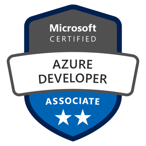 Azure Developer Associate certification